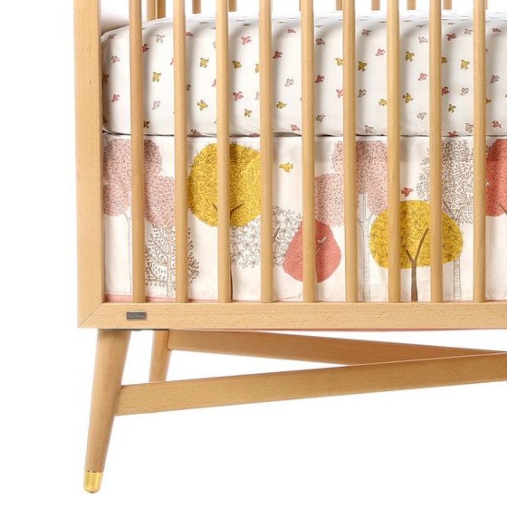 DwellStudio Treetops Canvas Crib Skirt